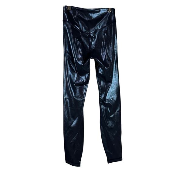 Lululemon Wunder Under SmoothCover Tight 25" Foil Radiate Black Night Size 4 NWT - Picture 5 of 12